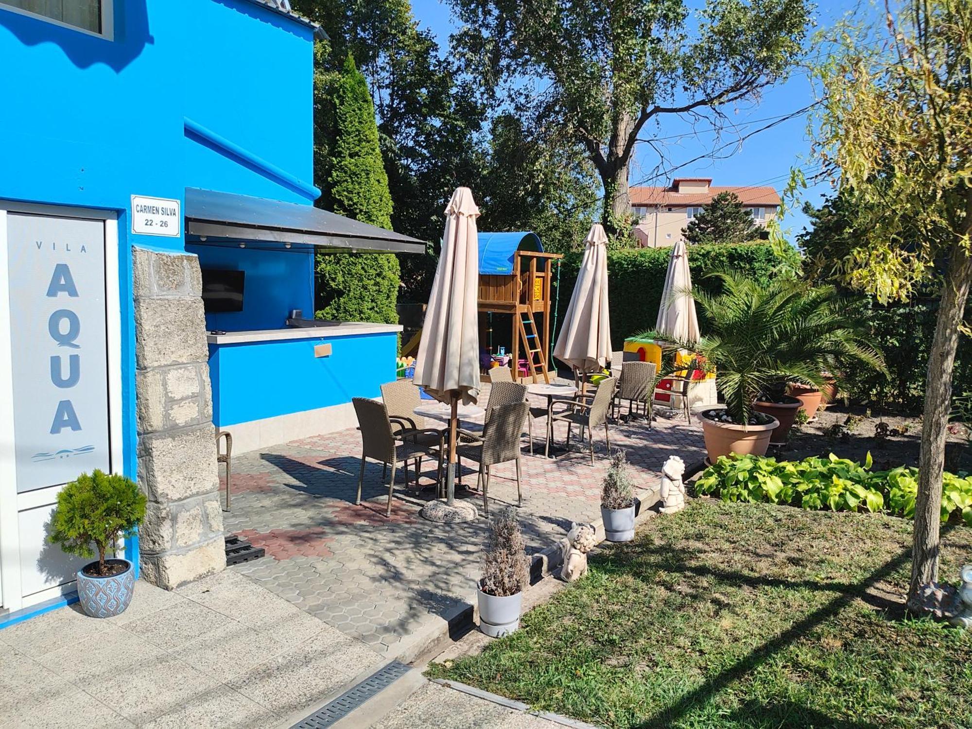 Vila Aqua Hotel Eforie Sud  Buitenkant foto